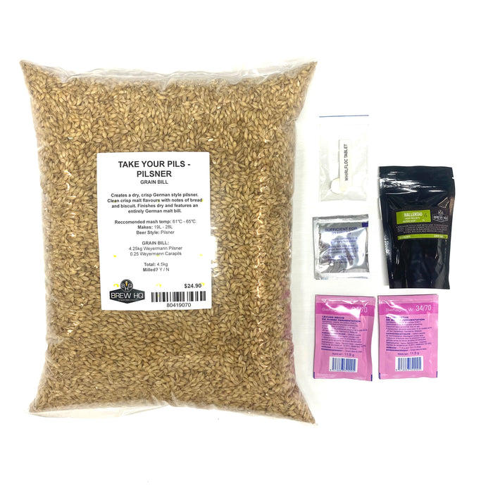 Take Your Pils - Pilsner - All Grain Recipe Kit