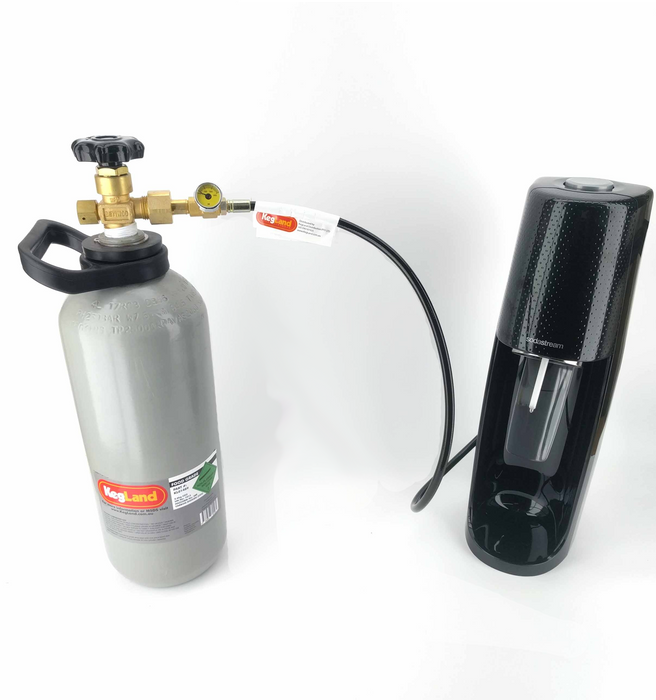 6ft Sodastream Freedom Hose - CO2 Bottle Sodastream Adapter - Brew HQ Pty Ltd