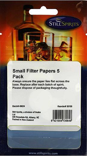 Still Spirits Small Filters Papers 5 pack