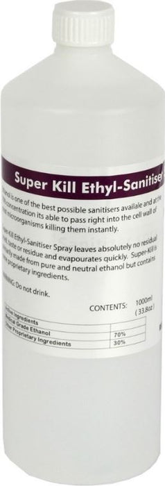 Super Kill Ethyl-Sanitiser Spray 1000mL