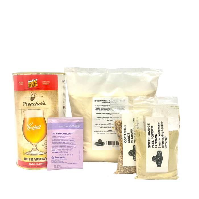 Golden Fields - Belgian Wit Beer - Extract Recipe Kit